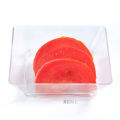 Plastic Dish Disposable Saucer Square Dish Tableware